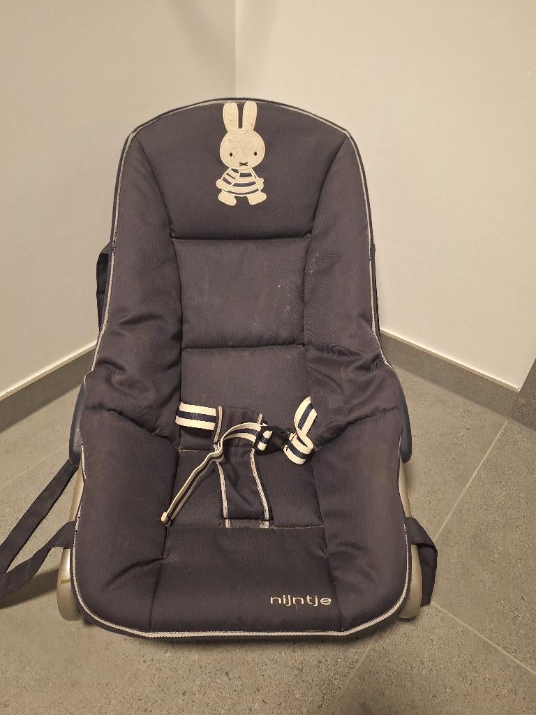 Wippertje Nijntje, Kinderen en Baby's, Wipstoeltjes, Gebruikt, Wipstoel, Overige merken, Met gordel(s) of riempje(s), Verstelbaar