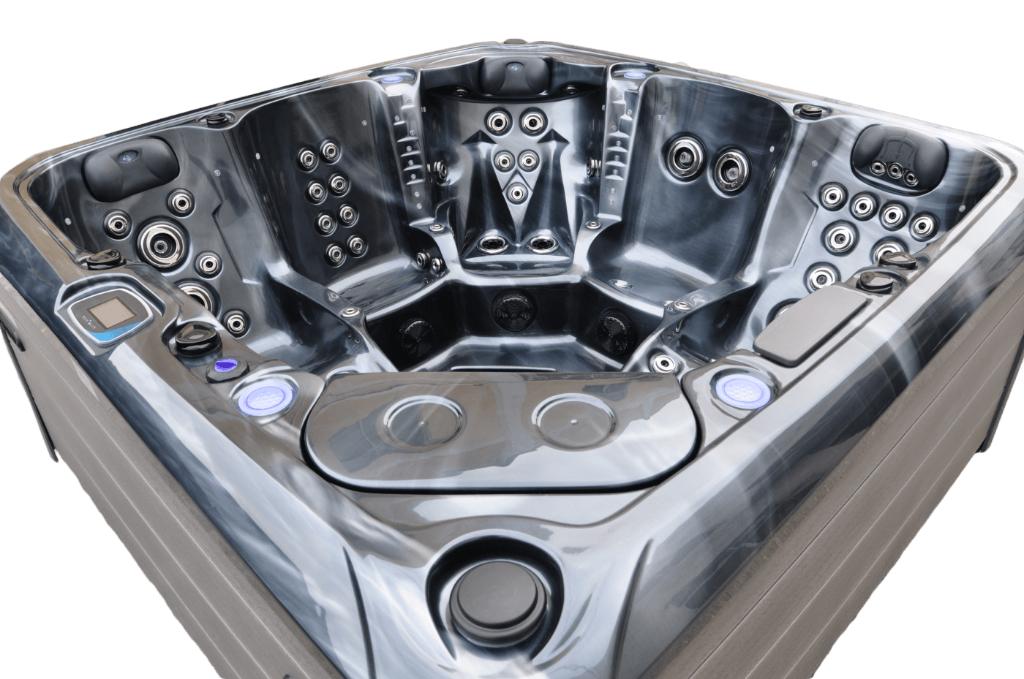 Jacuzzi  poseidon  orion 5 places, Enlèvement ou Envoi, Comme neuf, Couverture, Fixé
