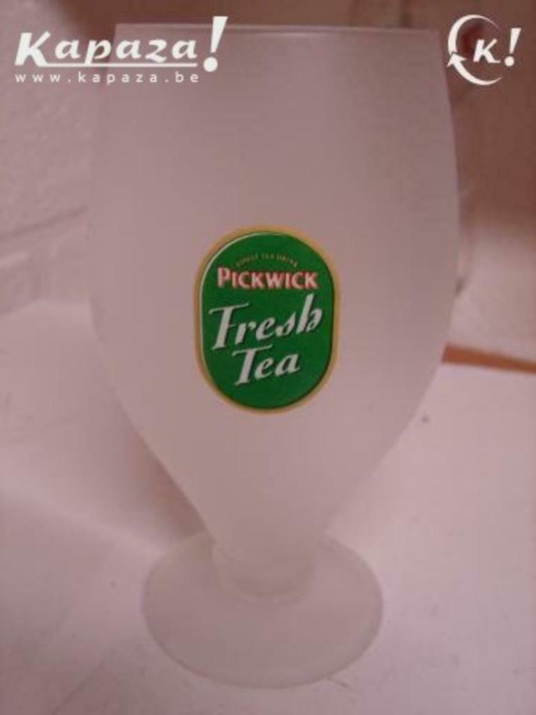 Pickwick Glas Fresh Tea, Ophalen of Verzenden, Nieuw, Frisdrankglas