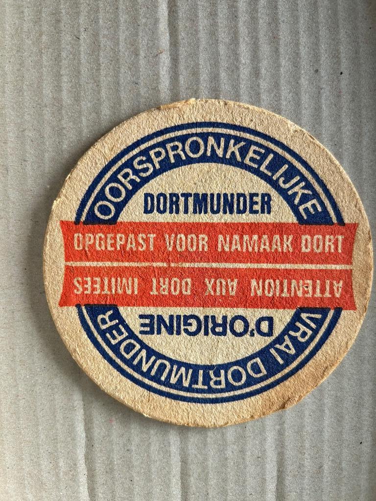 Bierviltje dortmunder, Ophalen of Verzenden, Gebruikt