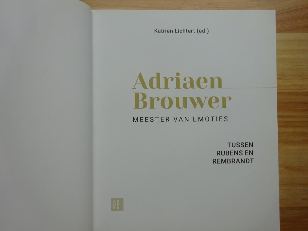 Adriaen Brouwer Meester van Emoties - Oudenaarde, 2018, Ophalen of Verzenden, Nieuw, Schilder- en Tekenkunst