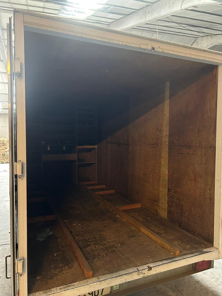 gesloten aanhangwagen, Auto diversen, Aanhangers en Bagagewagens, Ophalen of Verzenden, Gebruikt