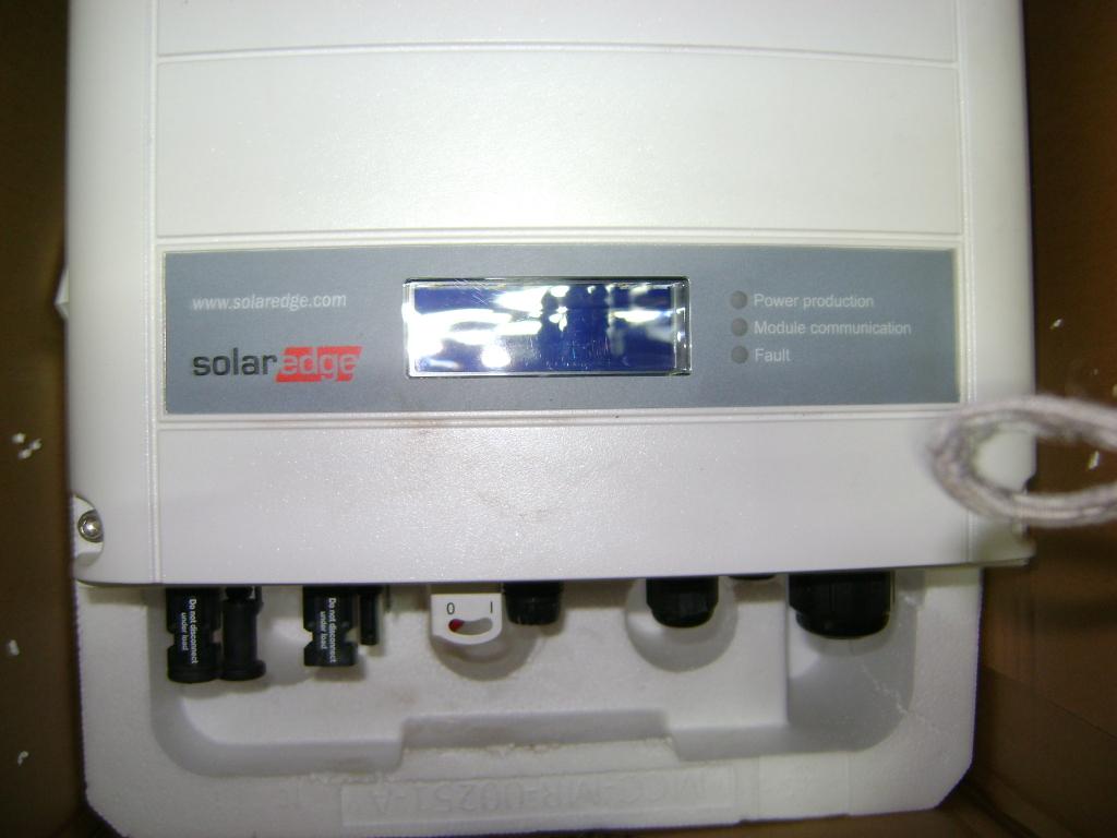 Solar Edge omvormer 7.4 kW 3 fase, Ophalen, Gebruikt, 200 wattpiek of meer