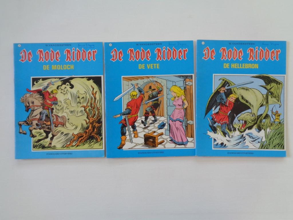 De Rode Ridder - album 73, 74 en 75 (1e drukken 1976/77), Boeken, Stripverhalen, Ophalen of Verzenden