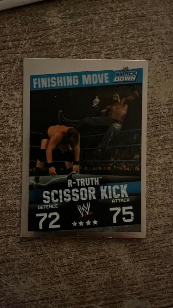 Kaart R -Truth Finishing Move SLAM ATTAX 2008, Enlèvement ou Envoi, Comme neuf