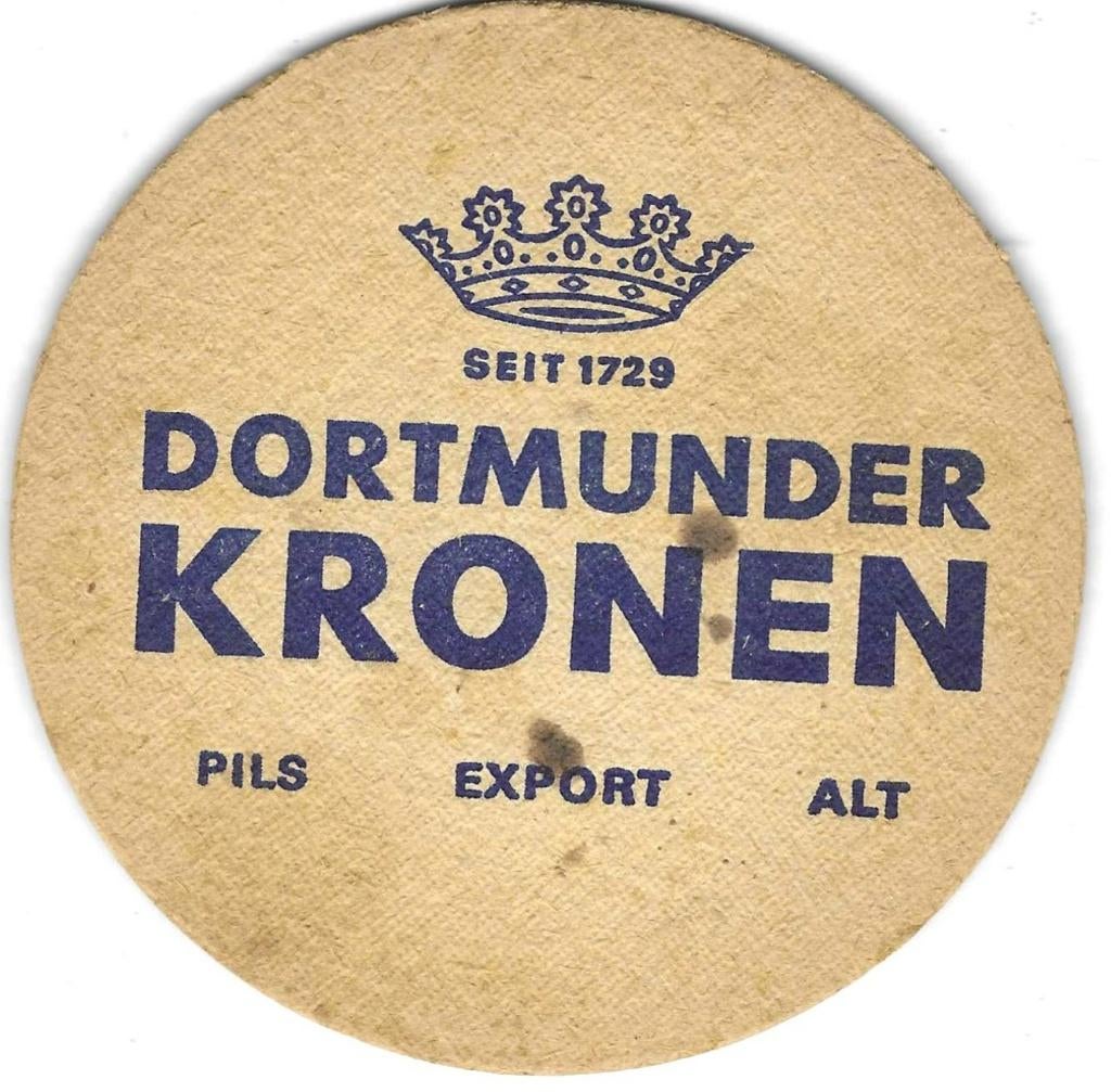 bierviltje 1st Dortmunder Kronen, Verzamelen, Biermerken, Verzenden