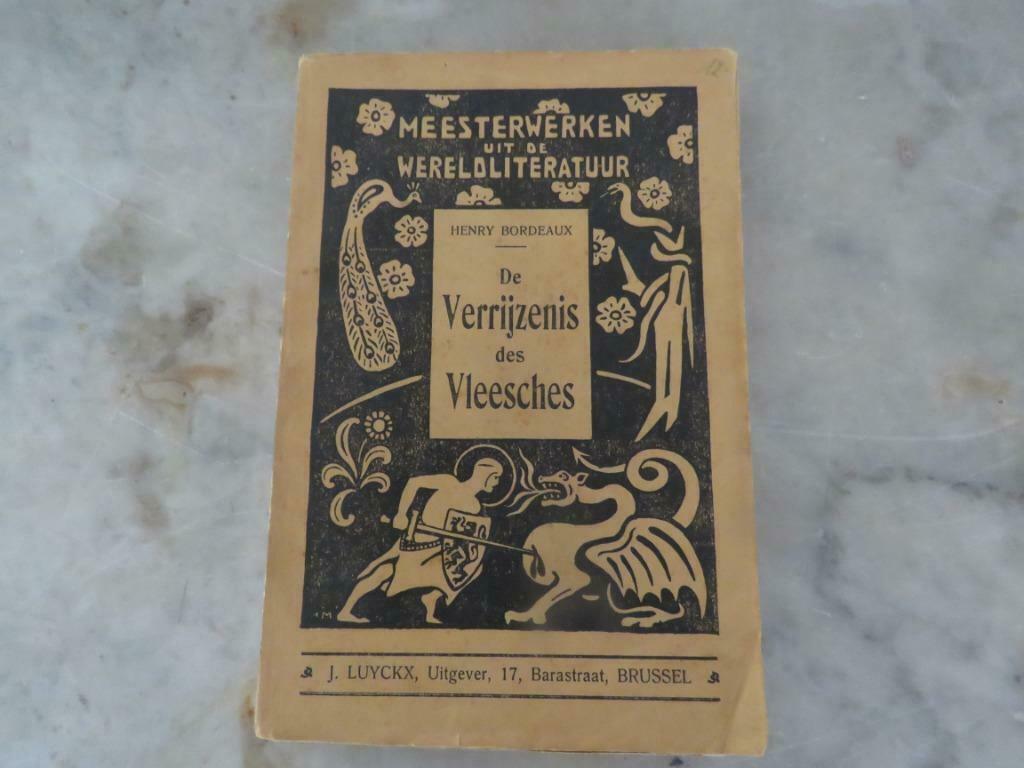 Henry Bordeaux De Verrijzenis des Vleesches, Enlèvement ou Envoi, Utilisé
