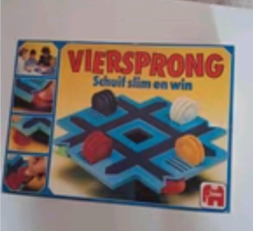 Gezelschapsspel : viersprong, Ophalen of Verzenden, Zo goed als nieuw