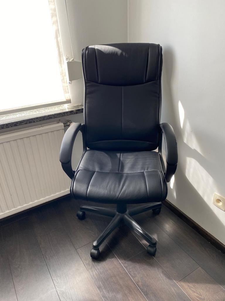 Zwarte bureaustoel ikea, Ophalen, Bureaustoel