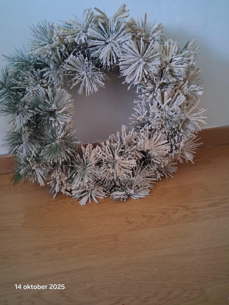 Kerstkrans, Ophalen, Gebruikt