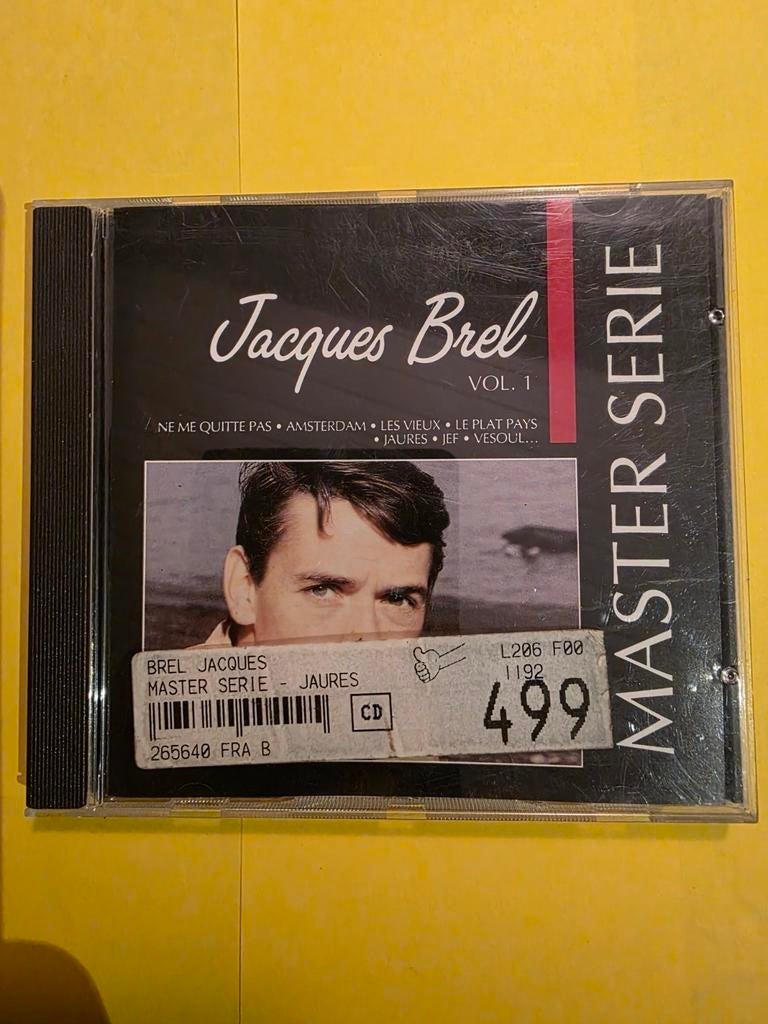 Jacques Brel (vol 1) - Master serie, Enlèvement ou Envoi, Comme neuf