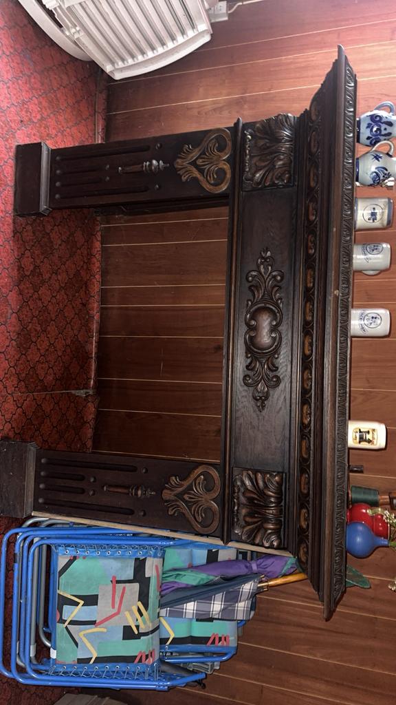 Cheminée, chaîne, massif, Antiquités & Art, Antiquités | Miroirs, Enlèvement