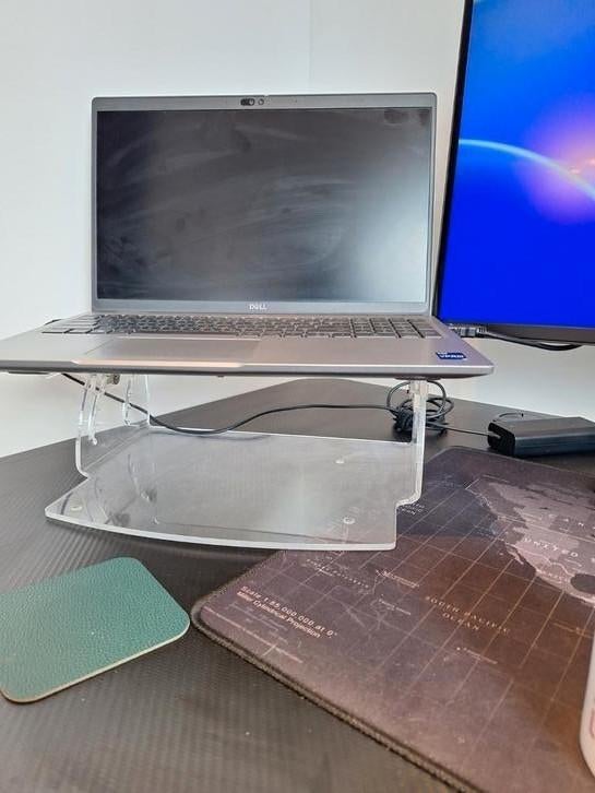 Laptopstandaard Dataflex. Adjustable., Ophalen, Zo goed als nieuw