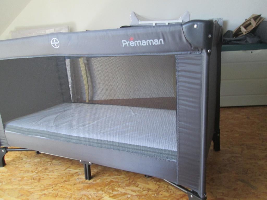 lit pliant de voyage+ matelas 125cmx65 cm, Enfants & Bébés, Matelas, Moins de 70 cm, Enlèvement, Utilisé