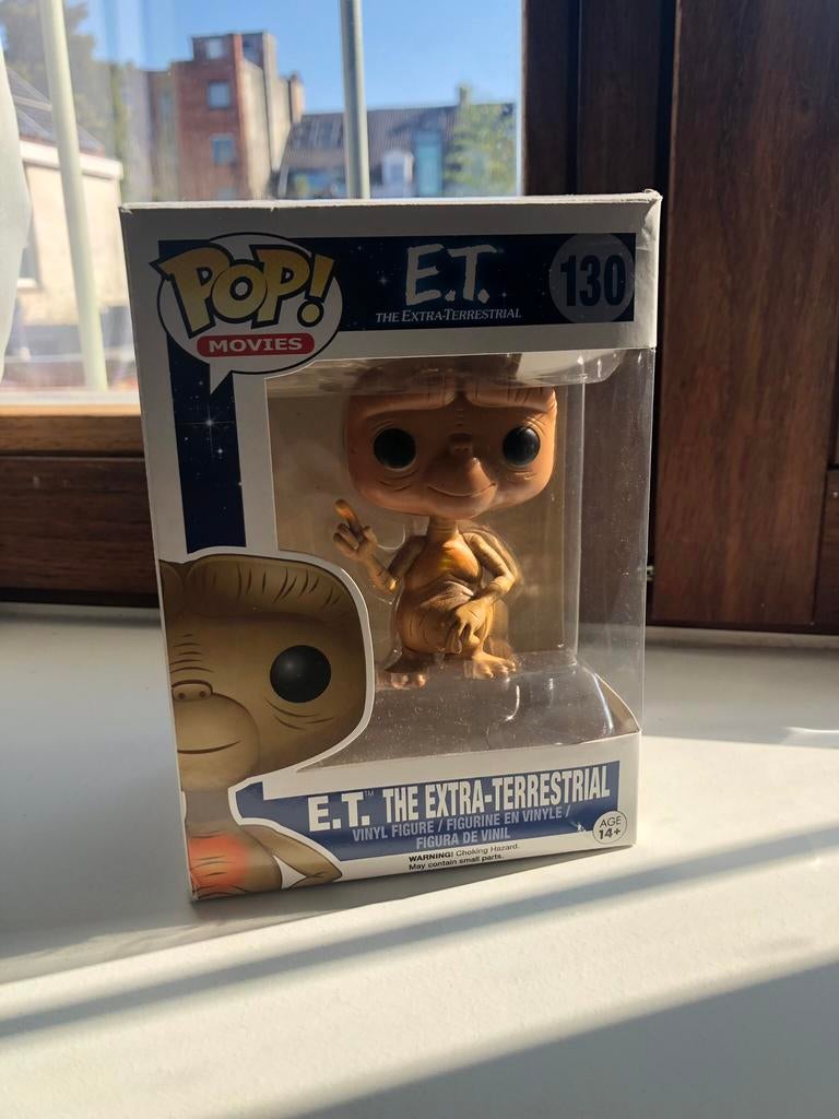Funko Pop Vinyl Movies E.T. The Extra-Terrestrial #130, Verzenden, Zo goed als nieuw