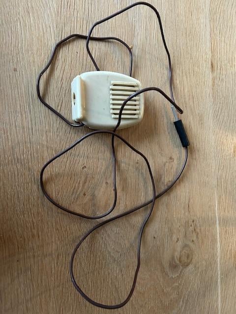 vintage micro voor bandrecorder retro, Ophalen of Verzenden, Bandrecorder