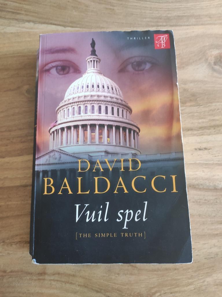Boek David Baldacci, Vuil spel, Boeken, Ophalen, Gelezen, David Baldacci