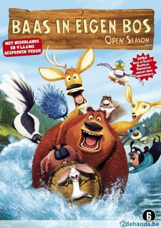 DVD Baas in eigen bos, Cd's en Dvd's, Dvd's | Kinderen en Jeugd, Film, Ophalen of Verzenden