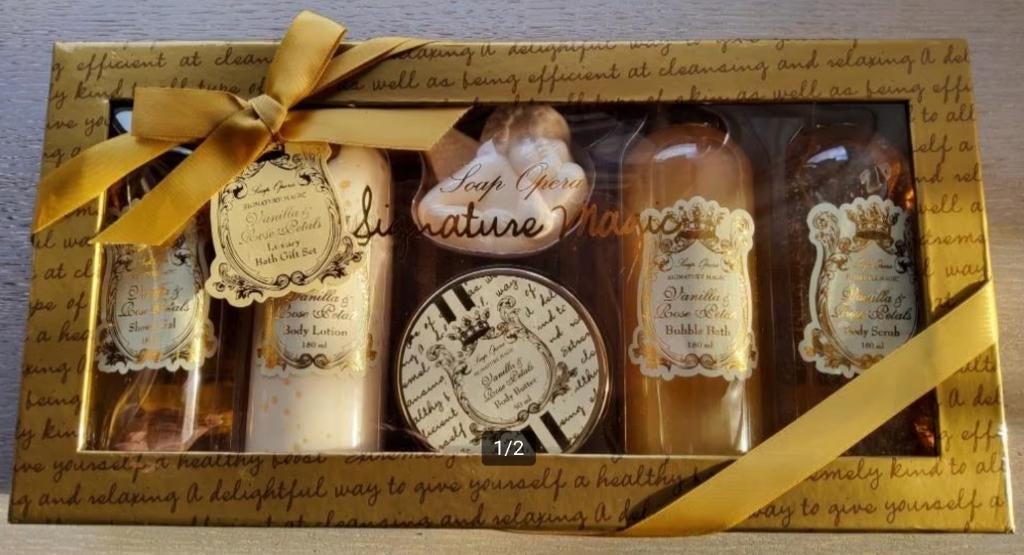 Corps de bain Wellness Brubaker Vanilla Rose Mint, Enlèvement ou Envoi, Neuf, Baignoire & Douche