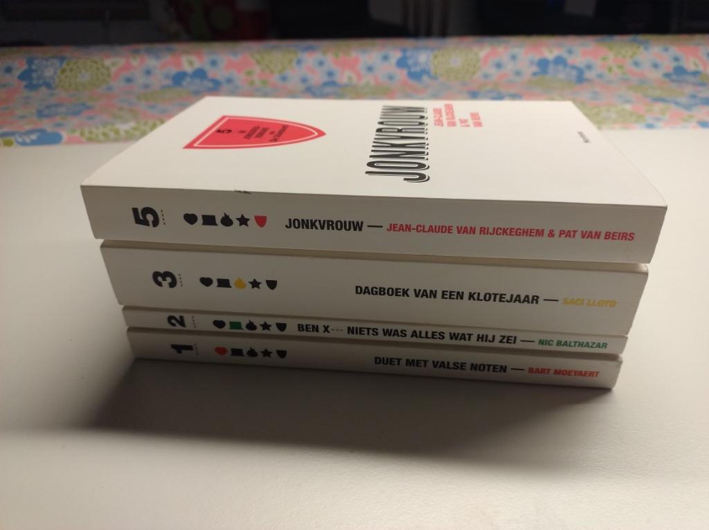 Jongerenromans van de Standaard 1,2,3 & 5, Boeken, Kinderboeken | Jeugd | 13 jaar en ouder, Zo goed als nieuw, Ophalen of Verzenden
