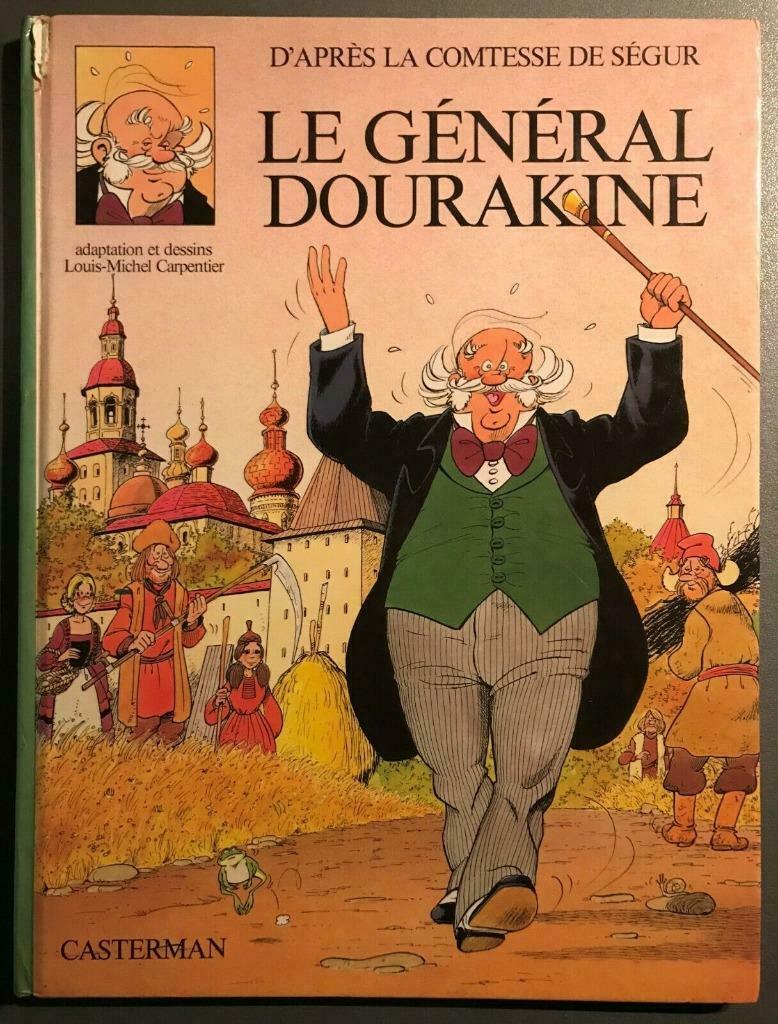 B.D. La comtesse de Ségur N° 8 : Le général Dourakine, Eén stripboek, Ophalen of Verzenden, Gelezen, Louis-Michel Carpentier