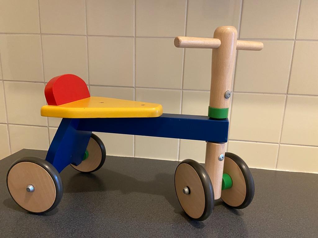 Petit vélo d'intérieur en bois, Ophalen, Gebruikt, Minder dan 16 inch