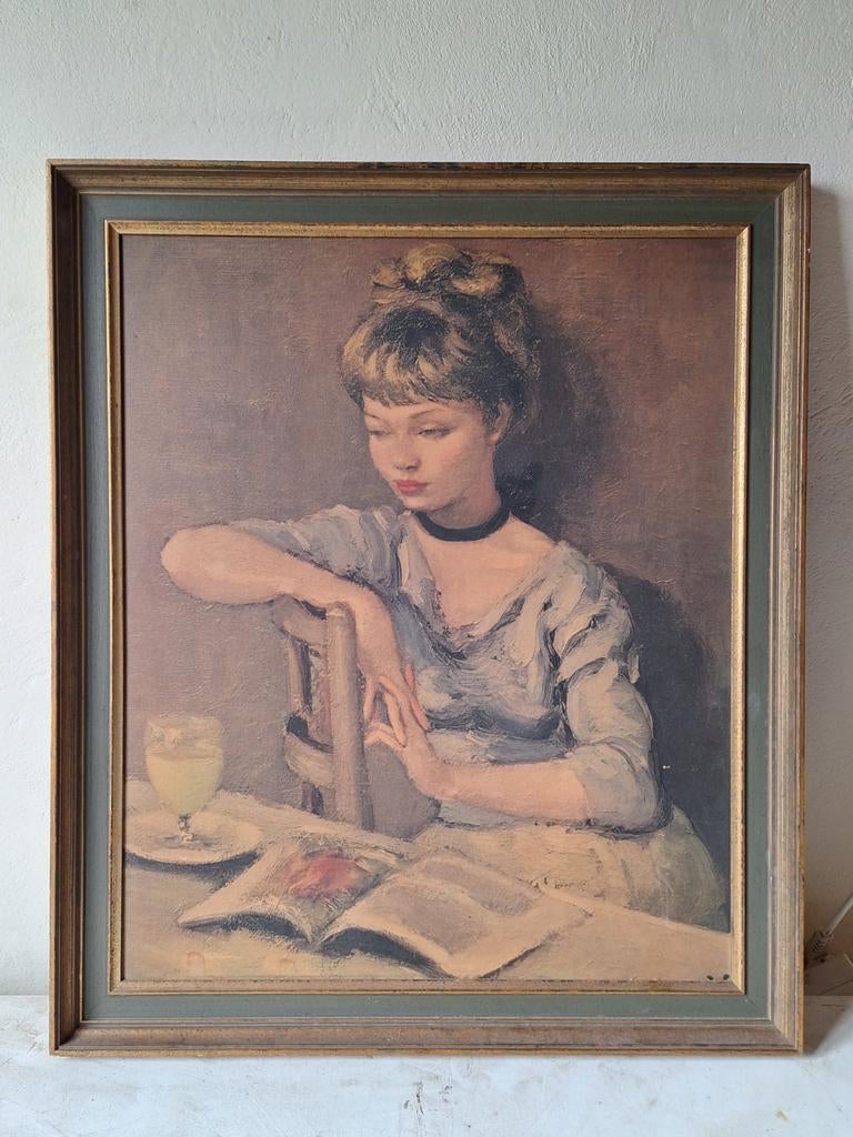 Schilderij van Marcel Dyf, Enlèvement