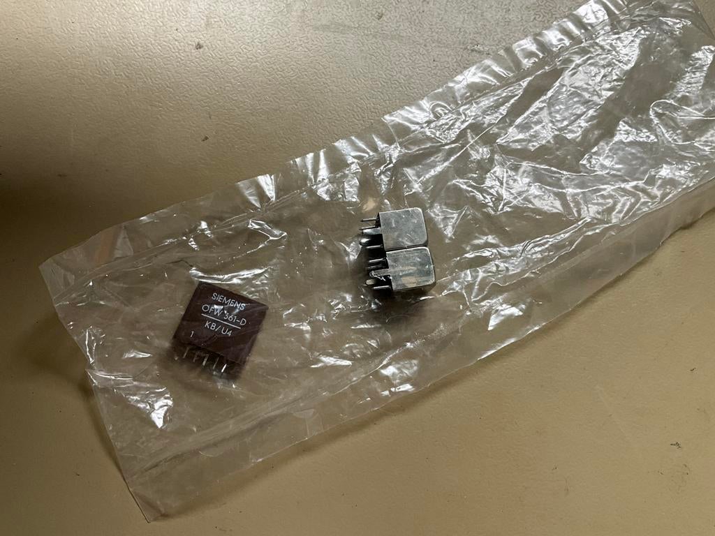 Set van 2 toko spoelen en siemens saw filter, Hobby en Vrije tijd, Elektronica-componenten, Ophalen of Verzenden, Zo goed als nieuw