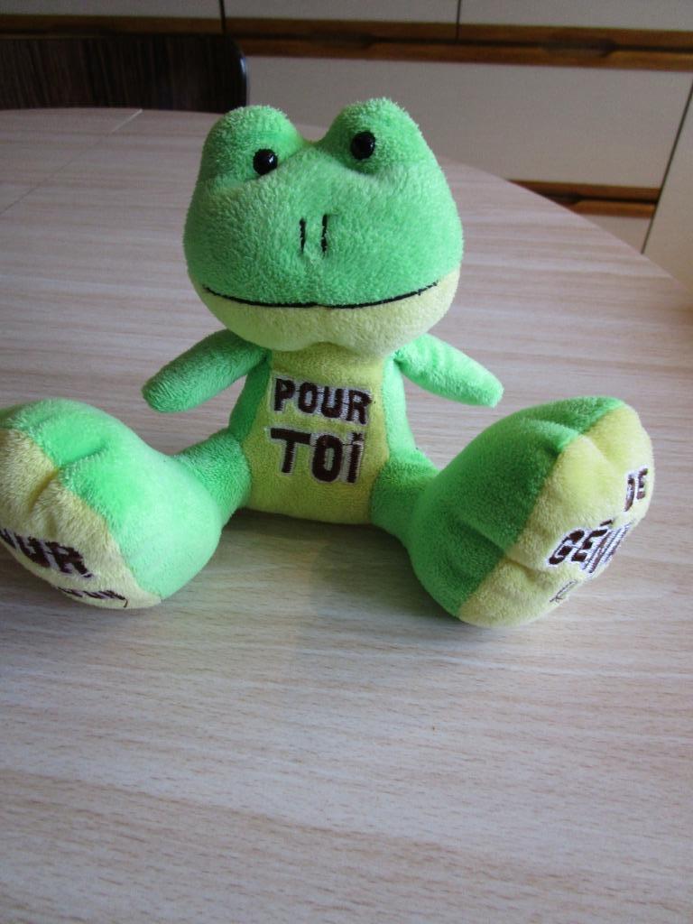 Peluche grenouille, Enlèvement ou Envoi, Comme neuf, Grenouille