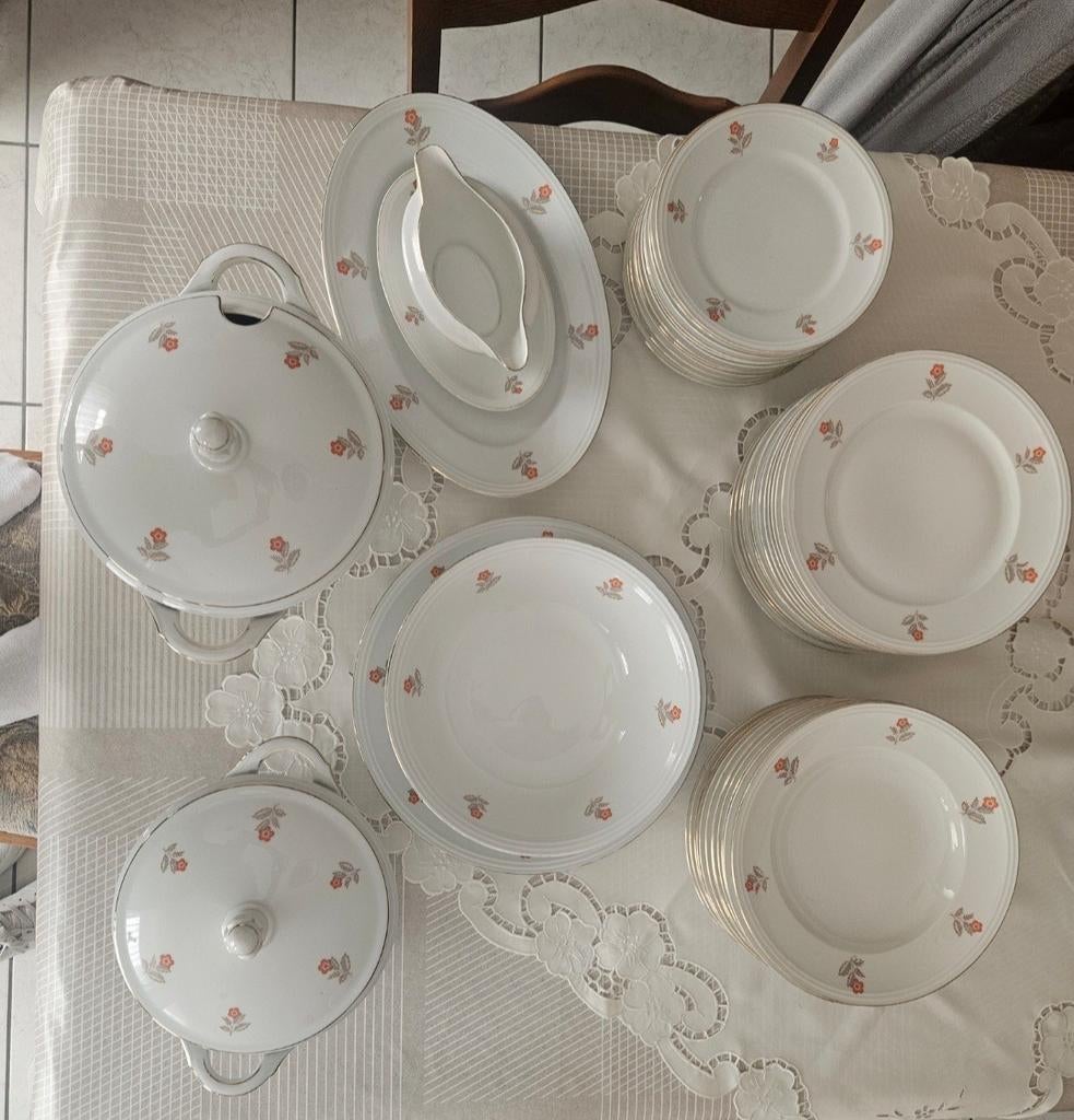 Eetservies 46 delig, Ophalen