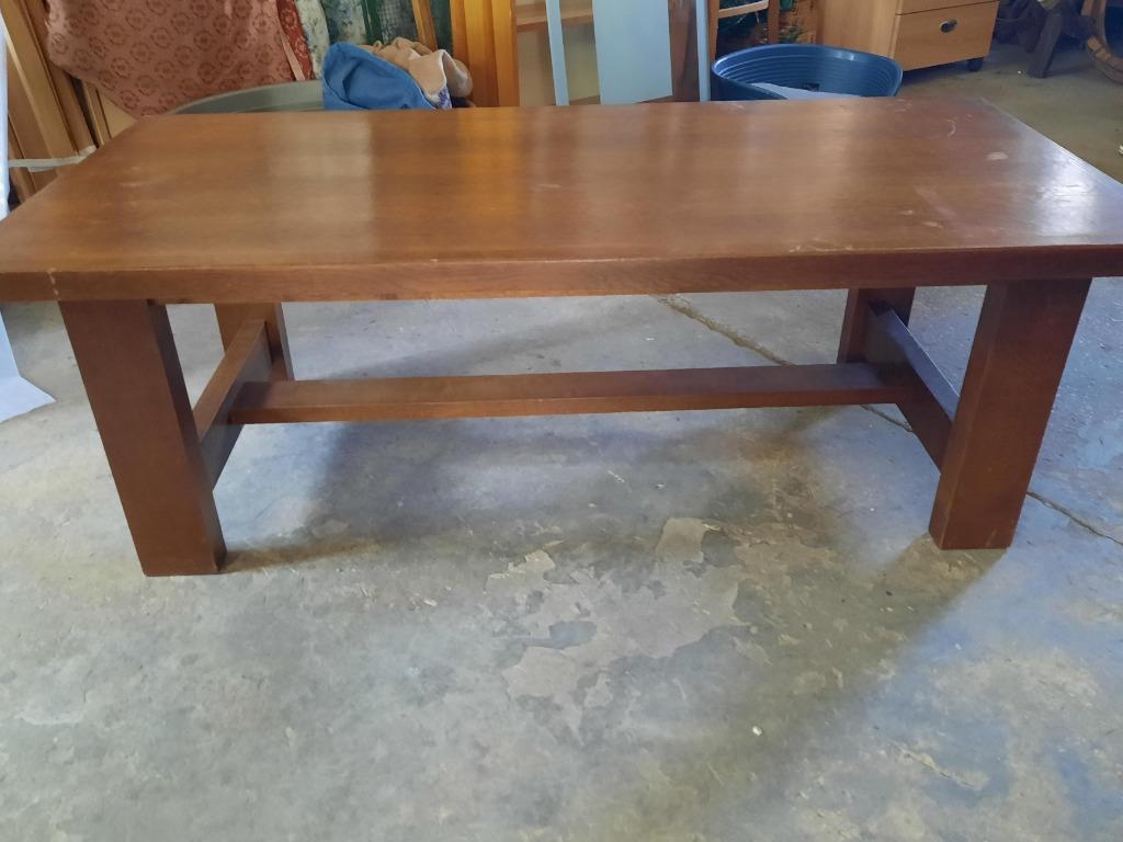 table de salon, Enlèvement, Utilisé, Chêne, Rustique