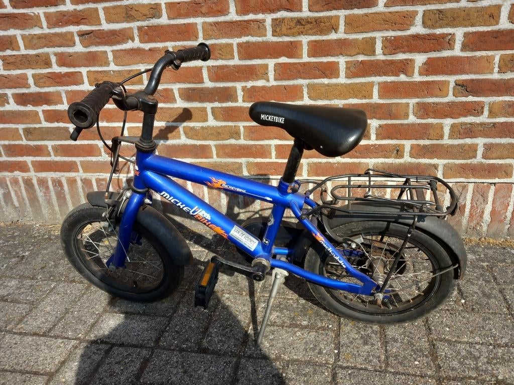 Stoer kinderfietsje 14 inch, Ophalen, Gebruikt