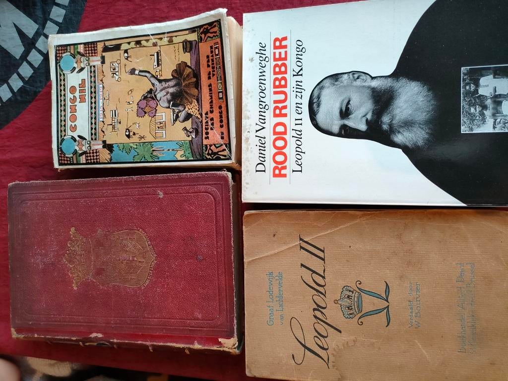 Vintage boeken Leopold I en Ii, Antiquités & Art, Enlèvement