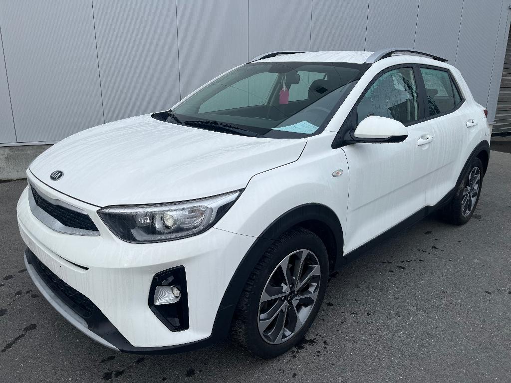Kia Stonic - 1.0cc - bwj 2020 - 67.000Km, Auto's, Voorwielaandrijving, Stof, Euro 6, Wit