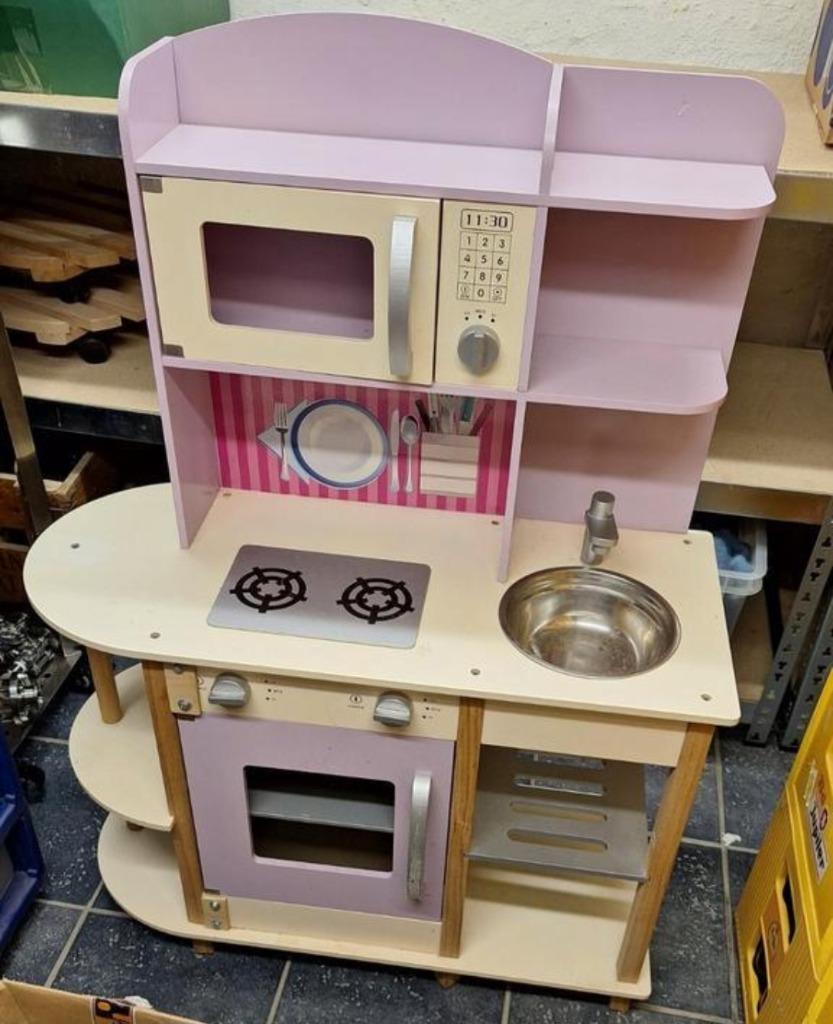Speelgoedkeukentje, Ophalen, Zo goed als nieuw, Hout, Speelkeuken