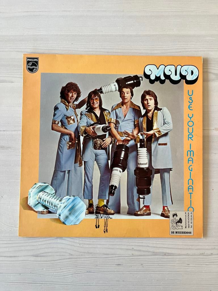 MUD - Use Your Imagination (vinyl LP perfecte staat), Cd's en Dvd's, Ophalen of Verzenden, Zo goed als nieuw, 12 inch