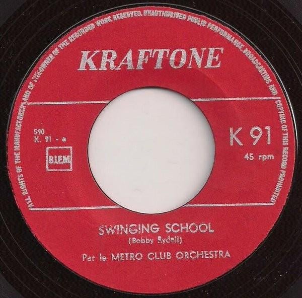Le Metro Club Orchestra - Swinging School / O Suzanne, Ophalen of Verzenden, Zo goed als nieuw, Pop