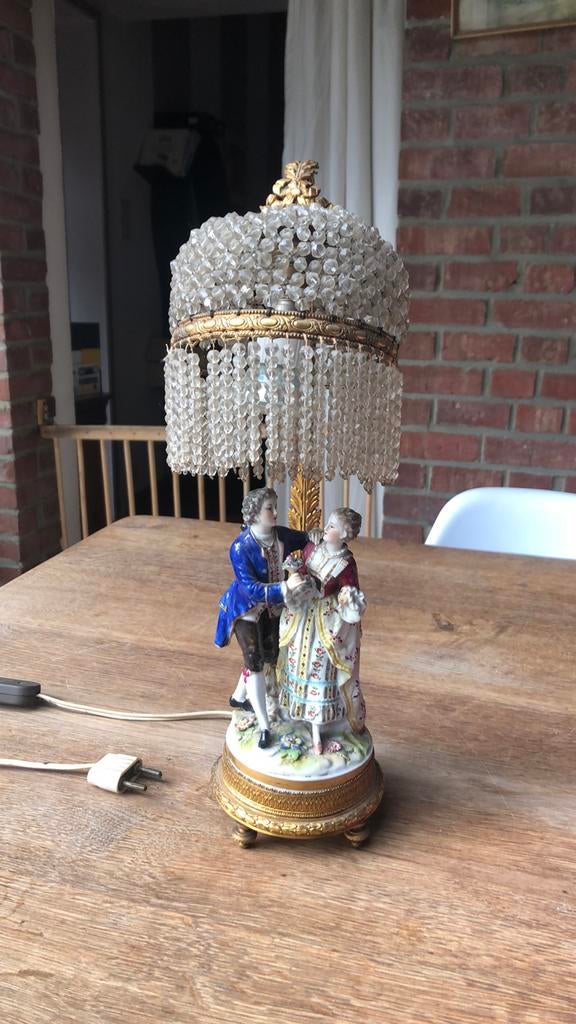 Lamp Verguld bronzen koekjesparels verliefd
