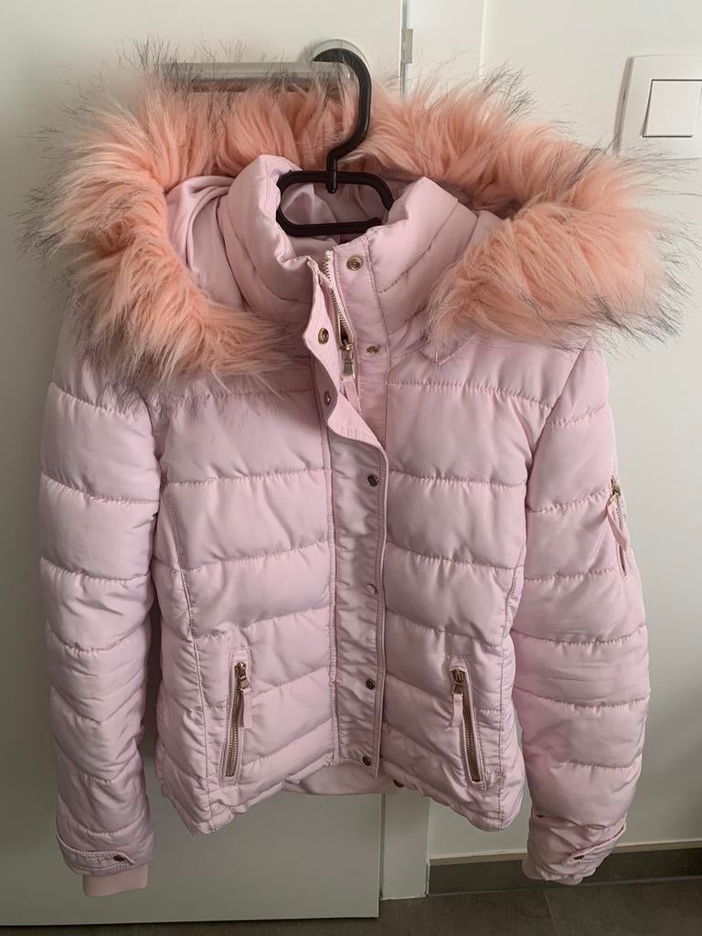 Winterjas, Kleding | Dames, Roze, Maat 36 (S), Gedragen, Ophalen
