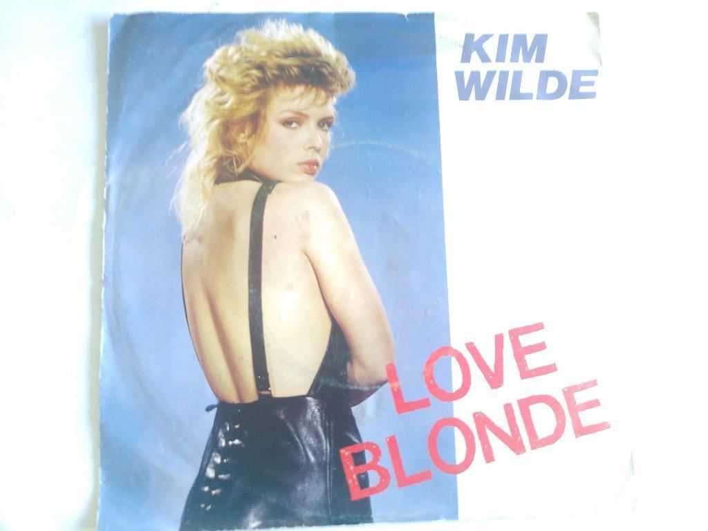 SINGLE KIM WILDE--LOVE BLONDE---, Enlèvement ou Envoi, Utilisé