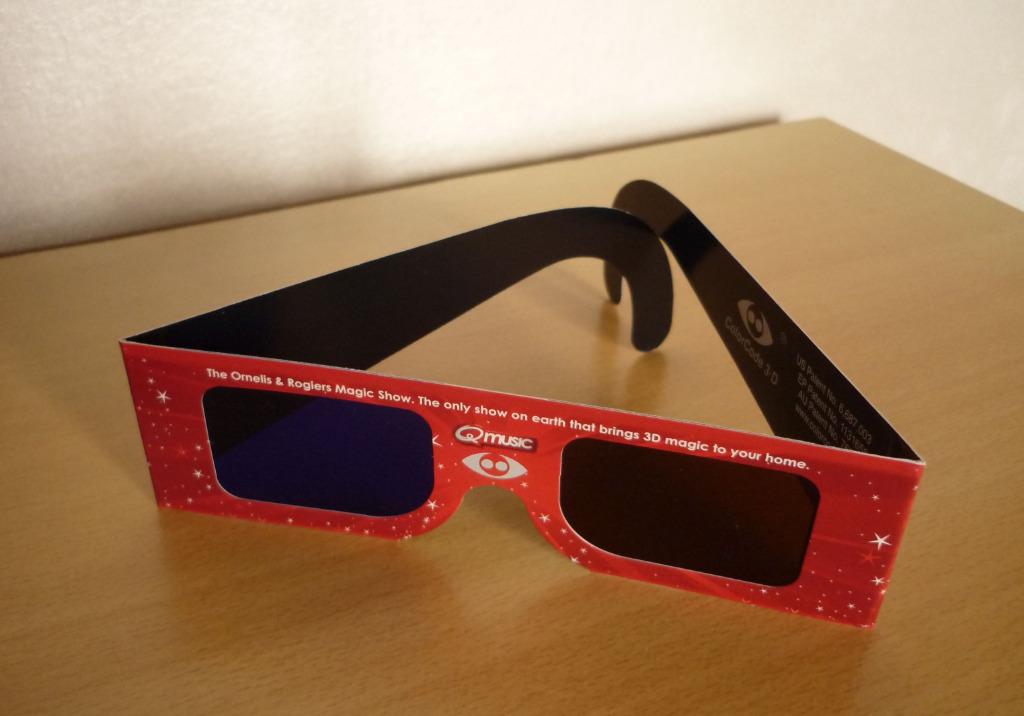 Kartonnen 3D bril, Ophalen of Verzenden
