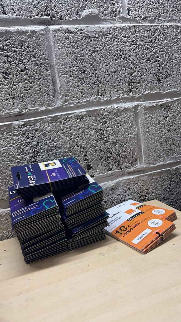 Carte Sim GROSSISTE, Enlèvement, Neuf, Orange, Carte Sim