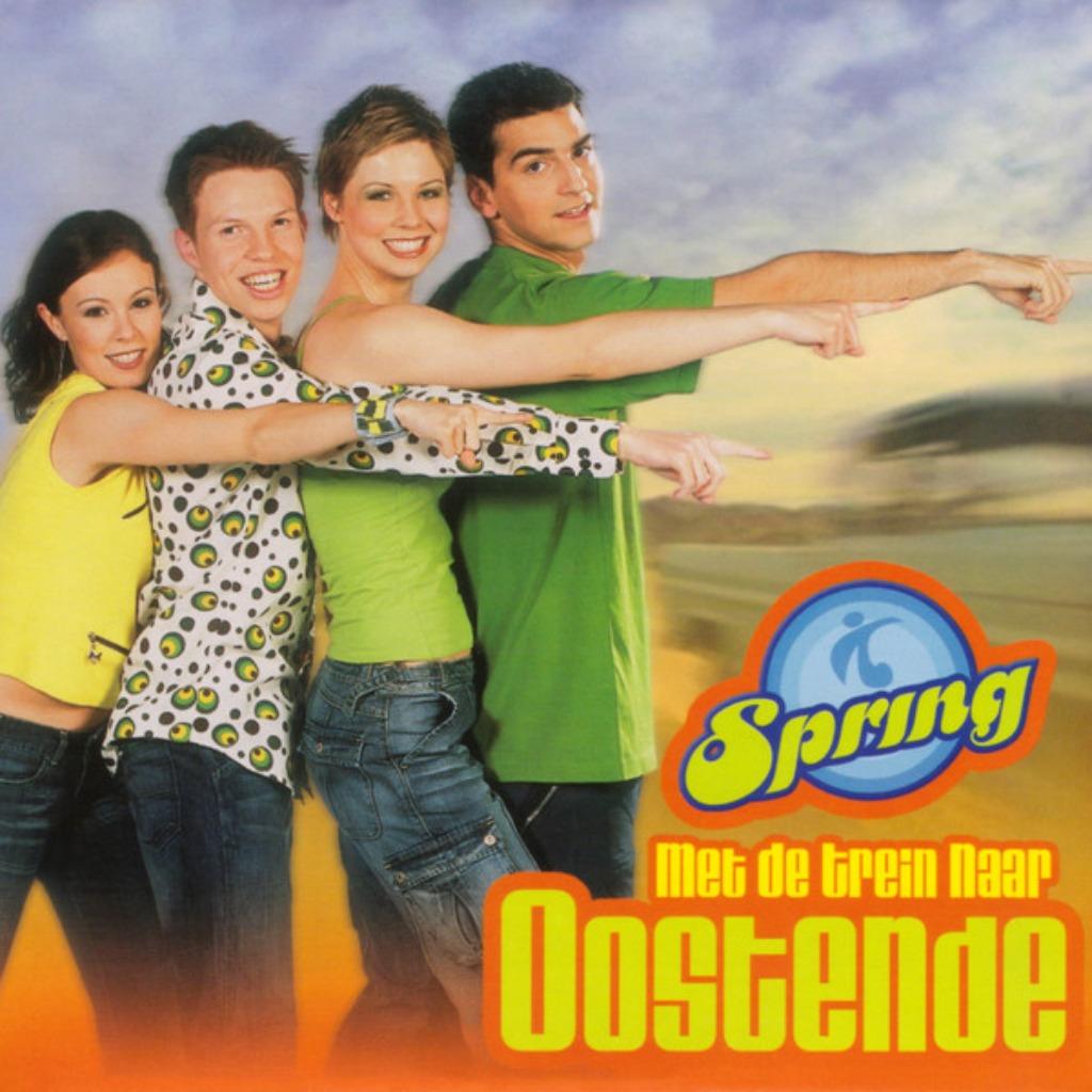 Spring - Met De Trein Naar Oostende, Cd's en Dvd's, 1 single, Ophalen of Verzenden, Zo goed als nieuw, Pop
