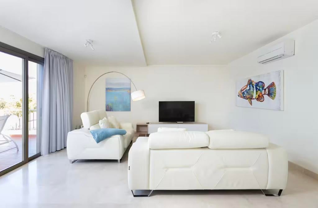 Stijlvolle en Luxe duplex in la Caleta, Tenerife, Canarische Eilanden, Dorp, 2 slaapkamers, Wasmachine