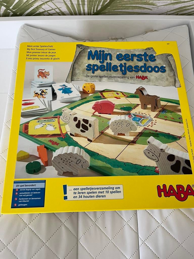 Haba Mijn eerste spelletjesdoos, Ophalen