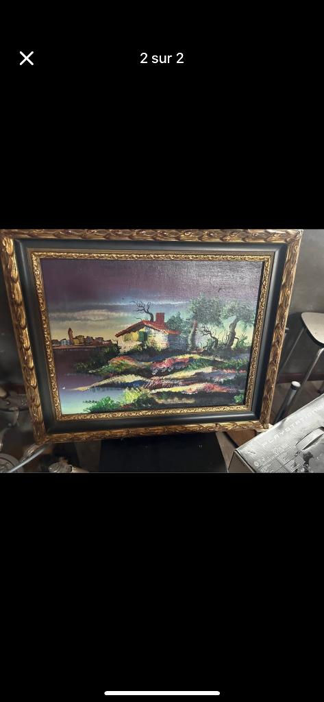 Ancien tableau, Enlèvement