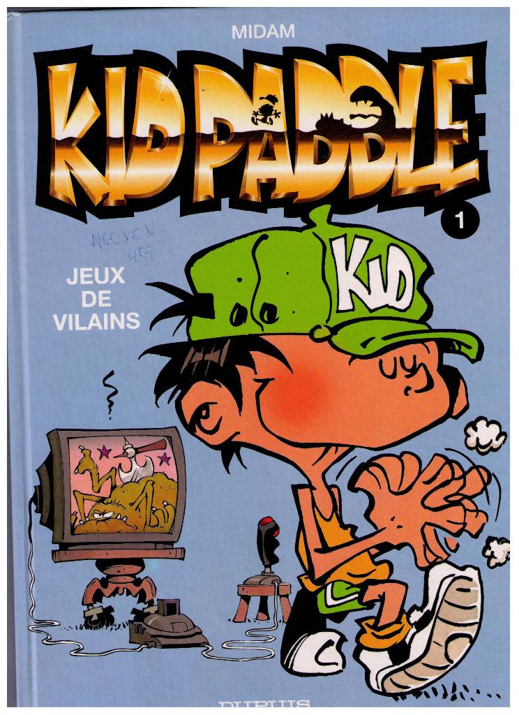 KID PADDLE nr 1 -  JEU DE VILAINS - MIDAM - EO - Dupuis 1996, Ophalen of Verzenden, Gelezen, Midam