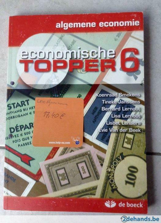 Te koop ASO Algemene Economie 6de jaar, nikel!, Boeken, Ophalen, Zo goed als nieuw, Economie en Marketing