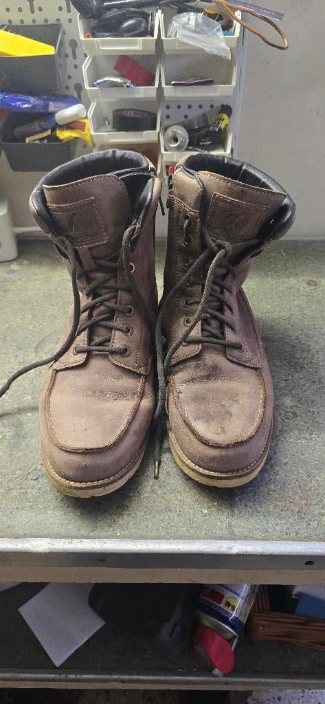 Bottes moto urbaines Forma Drytex Cuir Marron - Taille 44, Motos, Enlèvement, Bottes