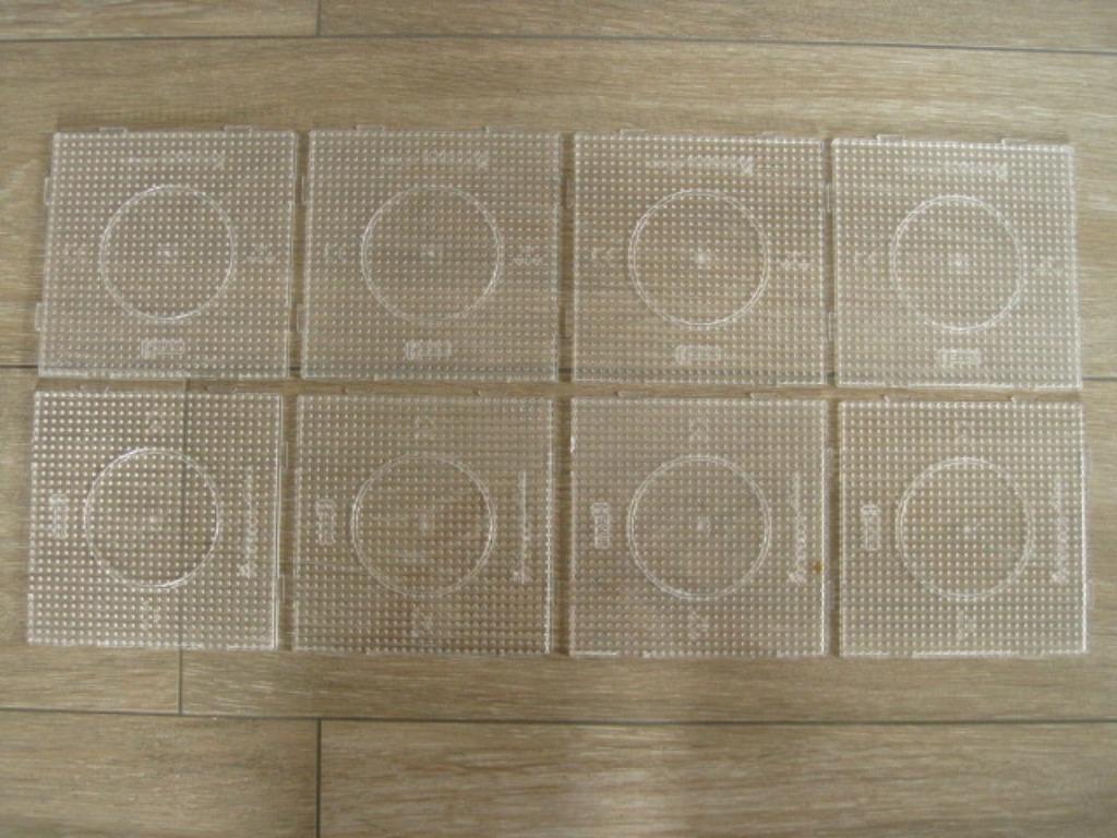 Lot de 8 planches en fer sur perles - grande figure, Enfants & Bébés, Enlèvement ou Envoi, Utilisé, Bricolage